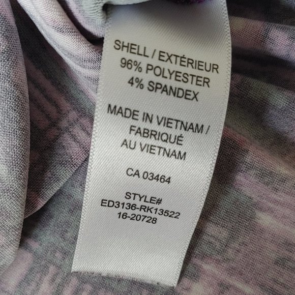 Purple Tunic with Tie Waist - Picture 6 of 8